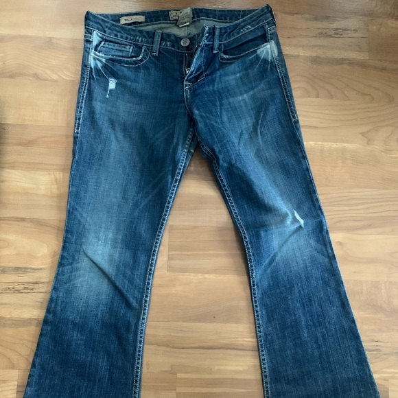 Distressed Belle Flared Jeans: William Rast - Picture 5 of 15